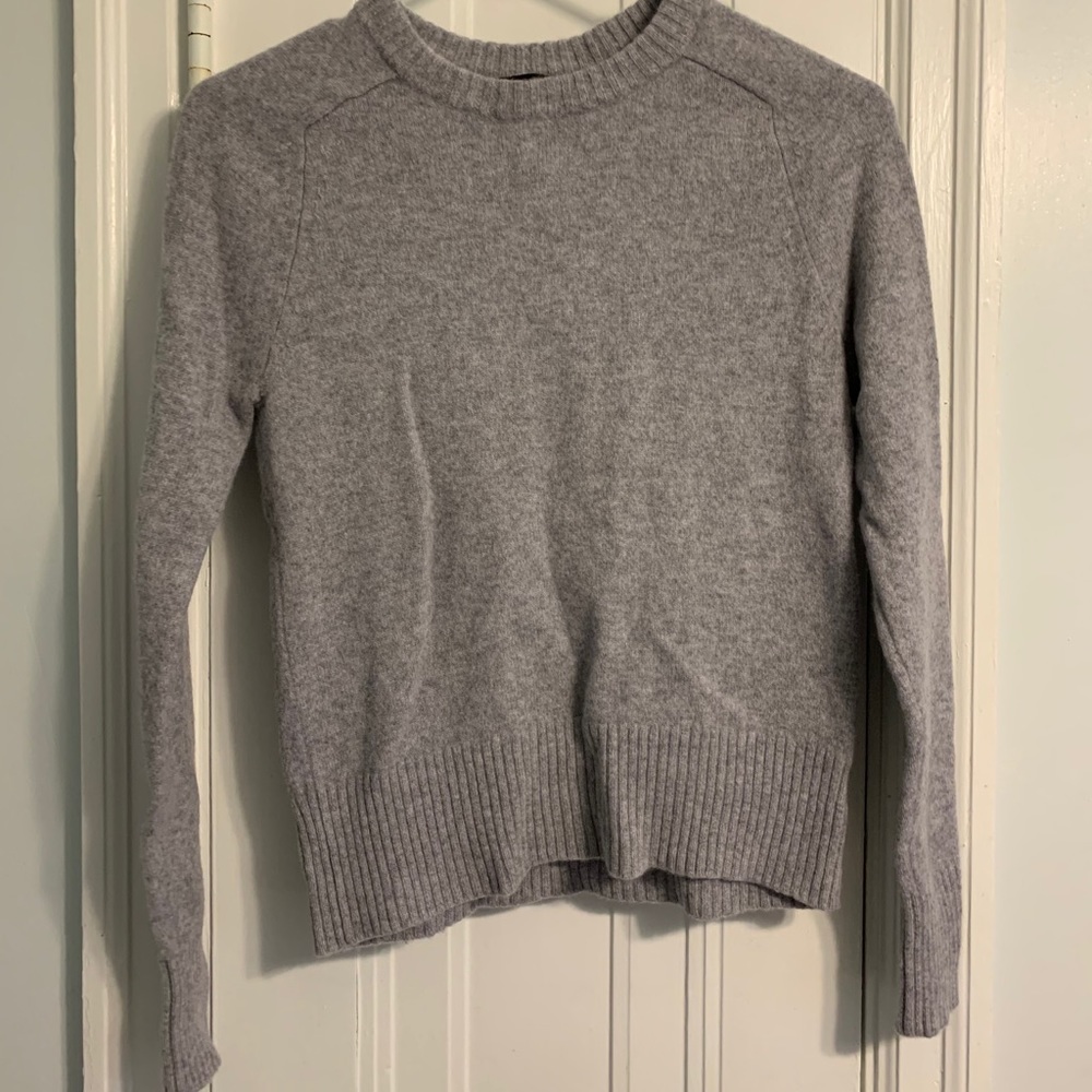 J Crew gray sweater